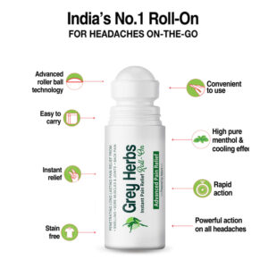 Alternative view of Grey Herbs Ortho Roll-On Oil